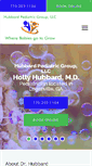 Mobile Screenshot of hubbardpediatricgroup.com