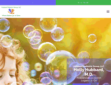 Tablet Screenshot of hubbardpediatricgroup.com